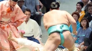 カド番の琴桜が６勝目で白星を先行させる　残り４日間で勝ち越しをかける　宇良に白星