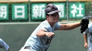 戻ってきた近大新宮の西島投手「最高の相手と、最高に楽しい野球」