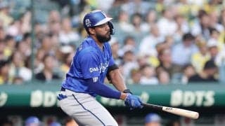 【DeNA】勝又温史の好走塁→エンカーナシオンの適時二塁打で先制　先発の藤浪晋太郎を援護