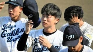 投げ切ったエース、悔いた終盤の制球　東京学館浦安・大家雅史投手