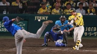 【阪神】伏見寅威が１カ月半ぶり打点　２四死球の好機からDeNA藤浪晋太郎の152キロを痛打