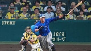 【DeNA】藤浪晋太郎がNPB復帰後初安打　４年ぶり甲子園で打席でも沸かせた