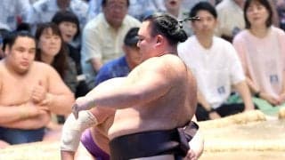 平幕・尊富士が朝乃山との２敗対決制す　負傷した新入幕Ｖの２４年春１４日目以来の対戦は「先手、先手で攻めた」