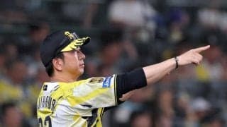阪神　藤川監督「藤浪が徳俵を割らずに満塁で耐える。タフだったと思います」「粘り強く良い勝負をしていた」ＤｅＮＡ・藤浪と高橋の好投をたたえる