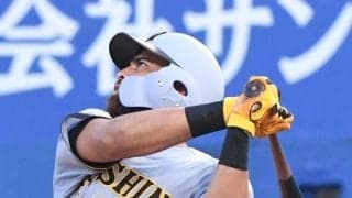 阪神新助っ人が強烈弾　ガルシア「打った瞬間に入ると思った」２軍戦で入団１号　１５２キロを怪力で左中間にぶち込む