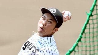 阪神・石井　初の実戦形式登板　ライブＢＰで全球種投げ２４球  左アキレス腱断裂から５カ月、８月中にも実戦復帰
