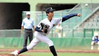 後輩に託され力投続けた三田松聖・蘆田投手　緩急で「エースの風格」