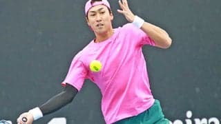  綿貫陽介 完敗で2回戦敗退 