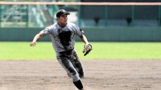 「悔しい。もっと練習したい」　徳島・小松島西1年の平岡琥我選手