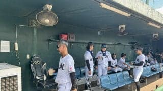 ロッテ、猛暑で前日ノーゲームの２軍戦は予定通りプレーボール　開始時の気温37度　練習は室内