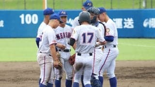 明秀日立が無念のサヨナラ負け…延長10回に4得点もその裏に痛恨5失点、名門対決で敗れ大会連覇ならず【茨城】
