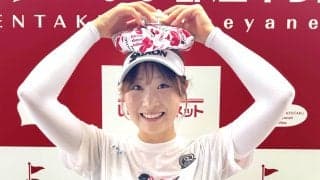 【女子ゴルフ】都玲華「イラッとした」けど自己最少タイ６５で好発進　両脇に氷のう挟んで暑さ対策