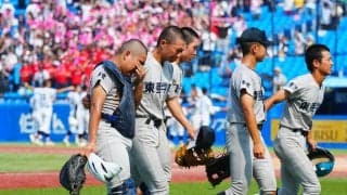 【高校野球】東亜学園・武田監督「ミスのオンパレードだった」タイブレークサヨナラ負け／東東京