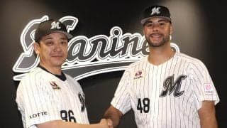 【ロッテ】助っ人左腕ルケーシー入団会見「戦う気持ち強い」楽しみは「ディズニー」米で全盛覇