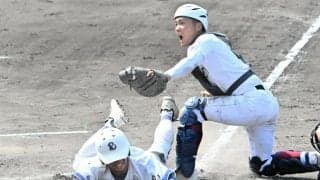 村の応援「龍神魂」が支えに　チーム最多安打の南部龍神・崎山主将