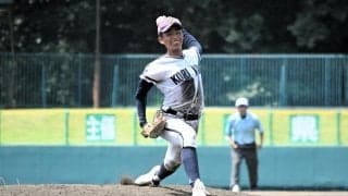 「プロ注目」のエース引っ張り出した初回の2点　郡山・大山選手