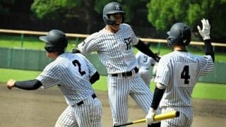 常葉大菊川・控え投手野崎が本塁打「後輩が先発で頑張っているから」