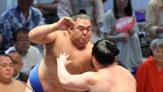 新十両の嵐富士が２敗目「２、３回取組の動画を見て忘れます」　残り３日へ「何も考えずに自分の自分の相撲を取り続ける」