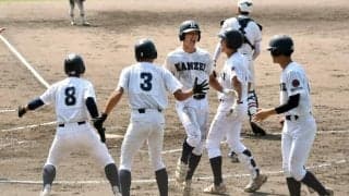 15安打で「打ち勝つ野球」体現　関西の礪山主将はランニング本塁打