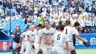 帝京２年ぶり４強　八回、主砲・目代が逆転口火の同点弾「ベンチに『ここからだぞ』と」拳突き上げチームを鼓舞