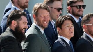 トランプ大統領、ド軍訪問で“うっかり失言”「彼はまだいい投球をしている」　監督が即訂正