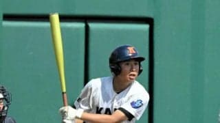 本気で甲子園目指した1年　二塁打2本の誇り　一関一・佐藤選手