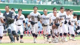 兵庫大会　社が須磨学園の好投手・大貝を打ち崩しコールドで決勝進出