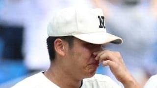 日大三・田中諒、敗退に涙「言葉にならない」２安打２打点と存在感　将来は「プロに行きたいと思ってます」