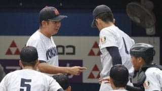 横浜　村田監督「本人と話をして行けるところまで」織田翔希の交代機について言及　患部は「右足のハムストリングのところ」