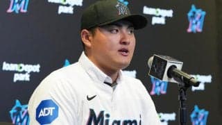 佐々木麟太郎、マーリンズ入団会見で流暢な英語を披露「My dream is always…」