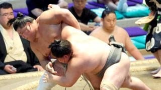 幕下・木竜皇が再出場で白星　休場理由は足底筋膜炎「歩けなかった。けがに気を付けたい」