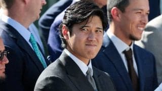 トランプ大統領の前で…大谷＆由伸の行動が「めっちゃ日本人やん」　咄嗟の反応がX話題「オモロい」