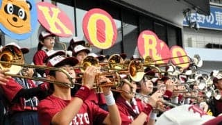 グラウンド外では「音」の戦い　吹奏楽も実力校の拓大紅陵と習志野