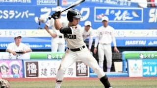 昨夏と同じ準決勝の最終打席、重なった前主将の姿　習志野の井上主将