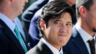 大谷翔平が大統領執務室に招かれ特別な記念品「彼はとてもよい　だから２つあげよう」