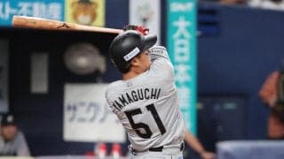 【ロッテ】山口航輝が５階席特大16号　自己最多タイ　SNS驚愕「絶好調すぎるだろ」