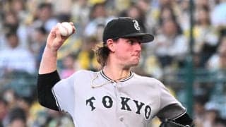 【巨人】ウィットリーが自滅で先制点献上　四球→死球→暴投、首位決戦で手痛いミス