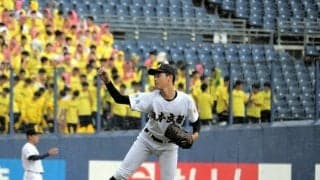 強心臓のルーキーが決勝で2失点完投　「日本文理の新看板」浅井投手
