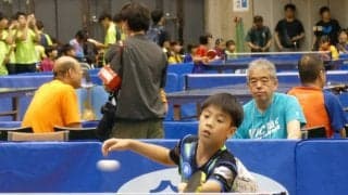 卓球・全農杯、「ホープスナショナルチーム」メンバー左古達也が２連勝で決勝トーナメント進出