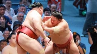 ３２歳の平幕・大栄翔が４場所ぶりに勝ち越し　「まだ２番ある。２ケタ勝利目指す」