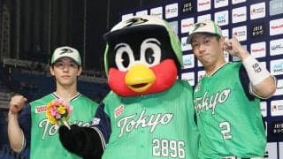 【ヤクルト】今季５度目の延長戦で初勝利　12回に内山壮真サヨナラ５号２ラン
