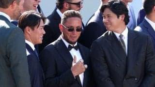 大谷翔平×山本由伸が「なぜかちょっとおもしろい」　ホワイトハウス表敬訪問の“舞台裏”が話題「仲良すぎやろ」
