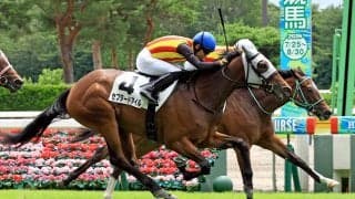 【新潟３Ｒ・２歳新馬】ミスターメロディ産駒のセプタードアイルが競り合い制す　荻野極騎手「この血統は…」