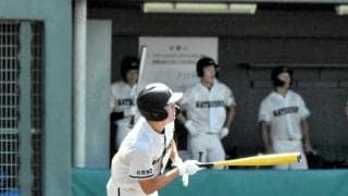 3バント失敗でも犠打サイン　強力打線の松商学園「うちのスタイル」
