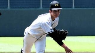 松商学園の優勝投手は背番号18　竹内投手、昨夏はベンチ入りできず