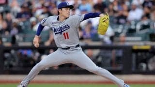 ド軍勝利の4分後…MLB公式が称えた佐々木朗希　“早業”の1枚「力投を見せ」