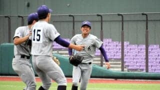 花巻東、決勝はエース萬谷の独壇場　94球で完封、全得点に絡む打撃