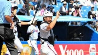 目黒日大の快進撃、コールド負けで終幕　捕手の原田選手は泣き崩れた