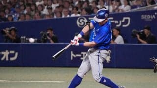 【DeNA】筒香嘉智「結果関係なく対戦でき良い時間」横浜高の先輩・中日涌井から７号先制ソロ