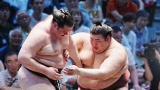獅司が連敗で優勝争い脱落「悪い相撲が出た」熱海富士に押し出されて４敗目